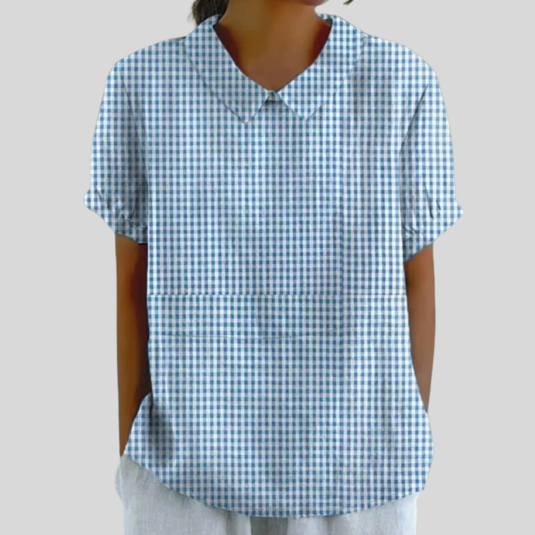 Blumiges elegantes Oberteil